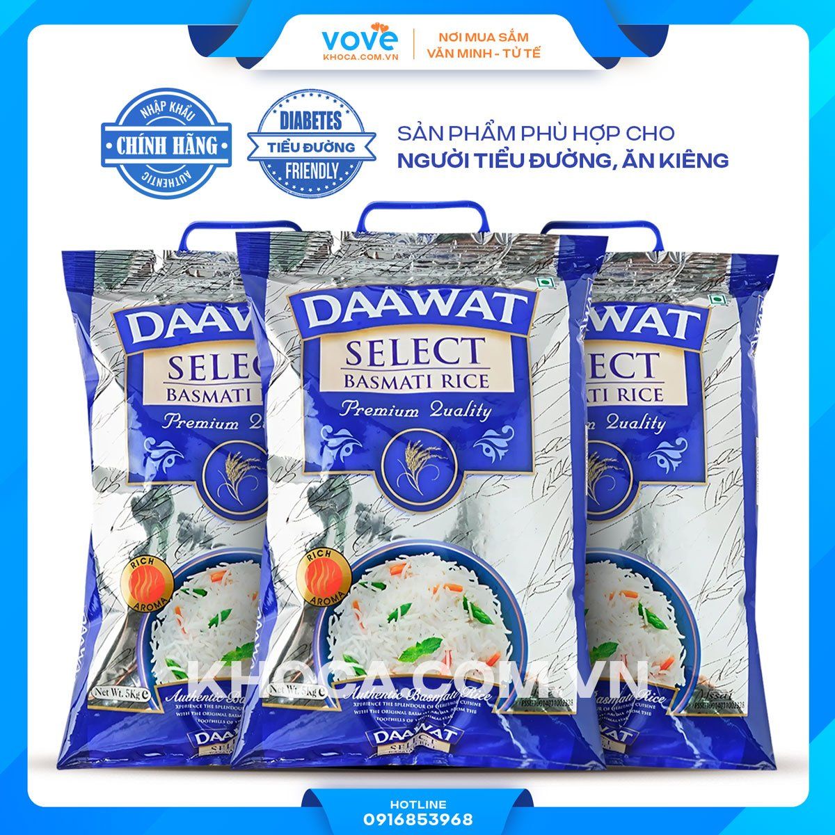  Tổng hợp Gạo Basmati Ấn Độ dành cho người tiểu đường, túi 5kg 