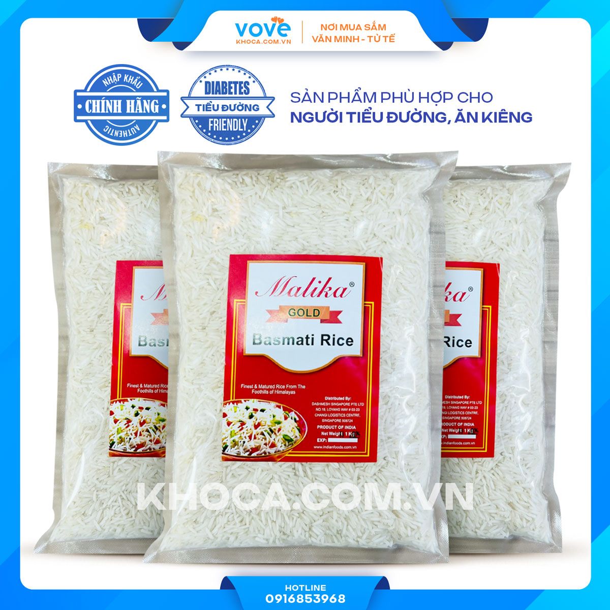  Tổng hợp Gạo Basmati Ấn Độ dành cho người tiểu đường, túi 1kg 