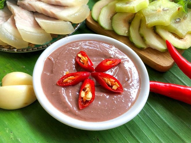  Mắm Ruốc Huế hiệu Bà Duệ (nhiều loại, chuyên cho nấu bún bò) 