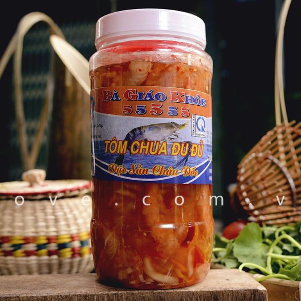  Mắm Tôm Chua Đặc Biệt hiệu Bà Giáo Khỏe Châu Đốc 500gr 