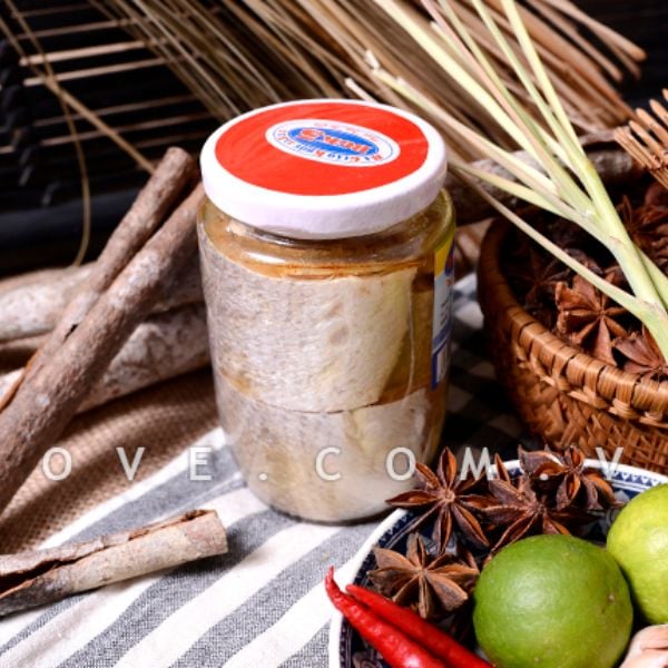  Mắm Cá Sửu cắt khúc hiệu Bà Giáo Khỏe Châu Đốc 400gr 