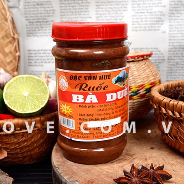 Mắm Ruốc Huế hiệu Bà Duệ (nhiều loại, chuyên cho nấu bún bò) 