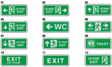  Bảng chỉ dẫn thoát hiểm EXIT 