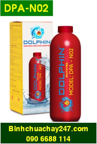  Bình chữa cháy gốc nước dạng ném Dolphin DPA-N02 
