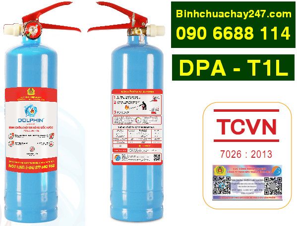  Bình chữa cháy đa năng gốc nước Dolphin DPA-T1L 