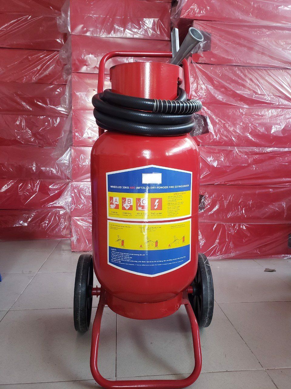  Bình chữa cháy bột 35kg - Model MFTZL35 