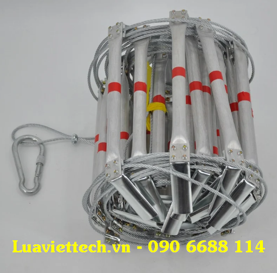  Thang dây nhôm và thép chống gỉ, chống trượt 