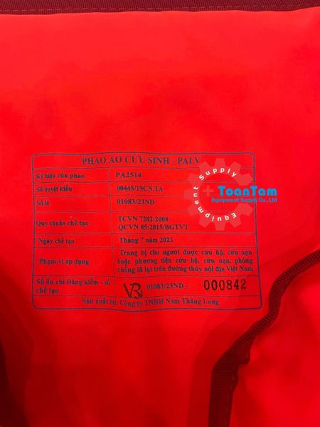  Phao áo cứu sinh - PALV 