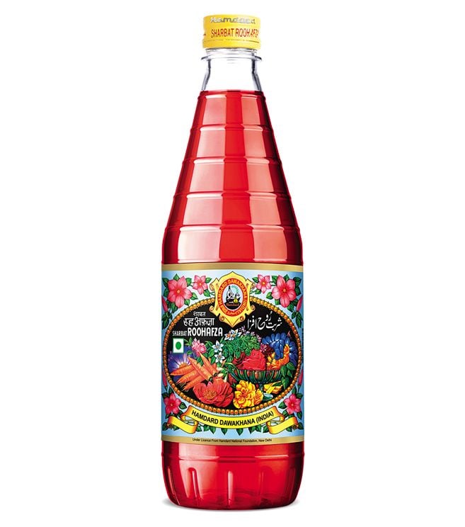 si ro hoa hong an do hamdard dawakhana roohafza rose syrup 750ml