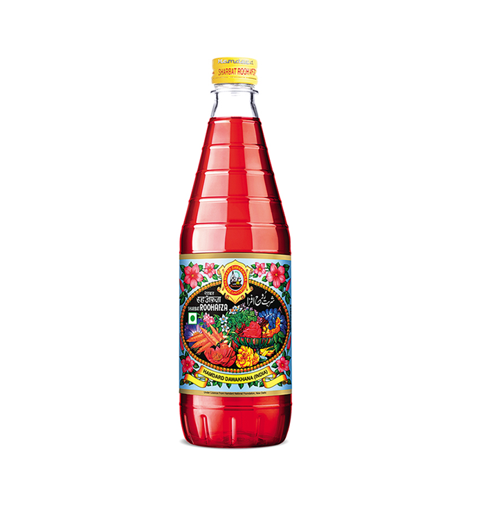 si ro hoa hong an do hamdard dawakhana roohafza rose syrup 750ml