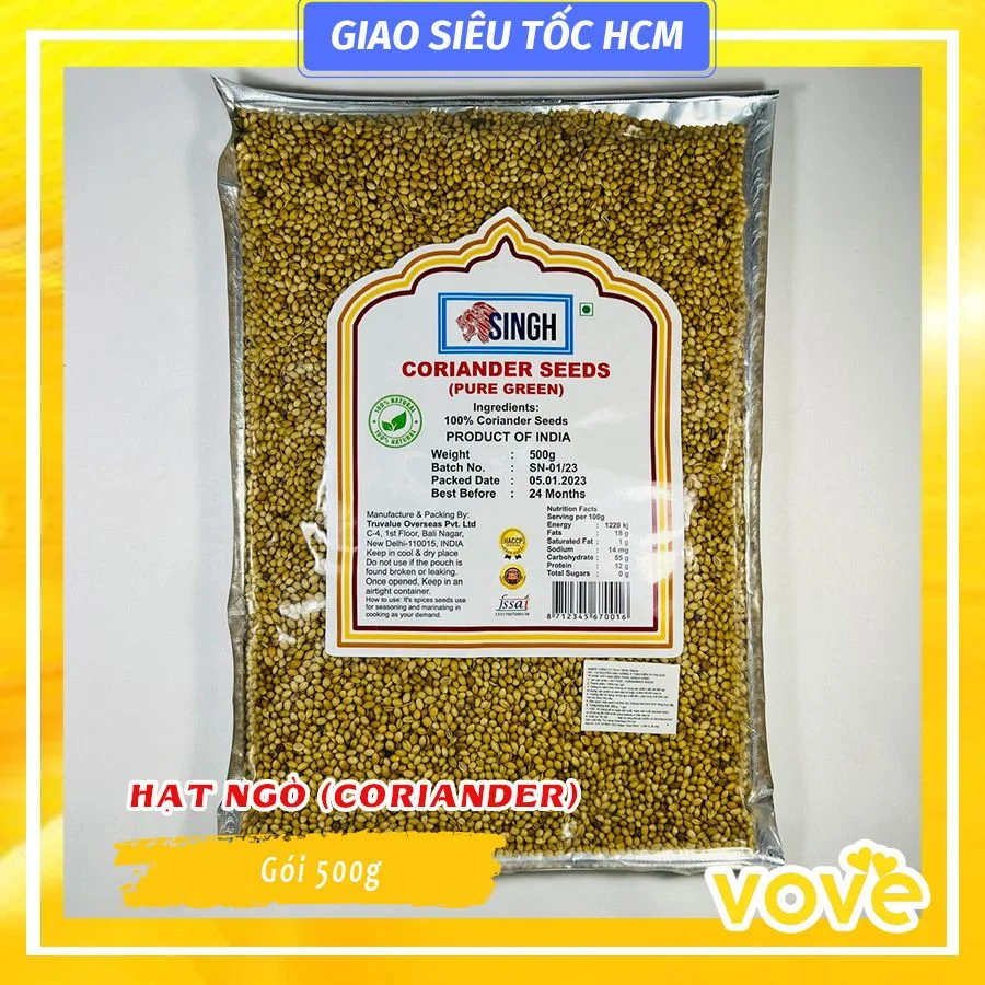 hat ngo an do whole coriander seeds