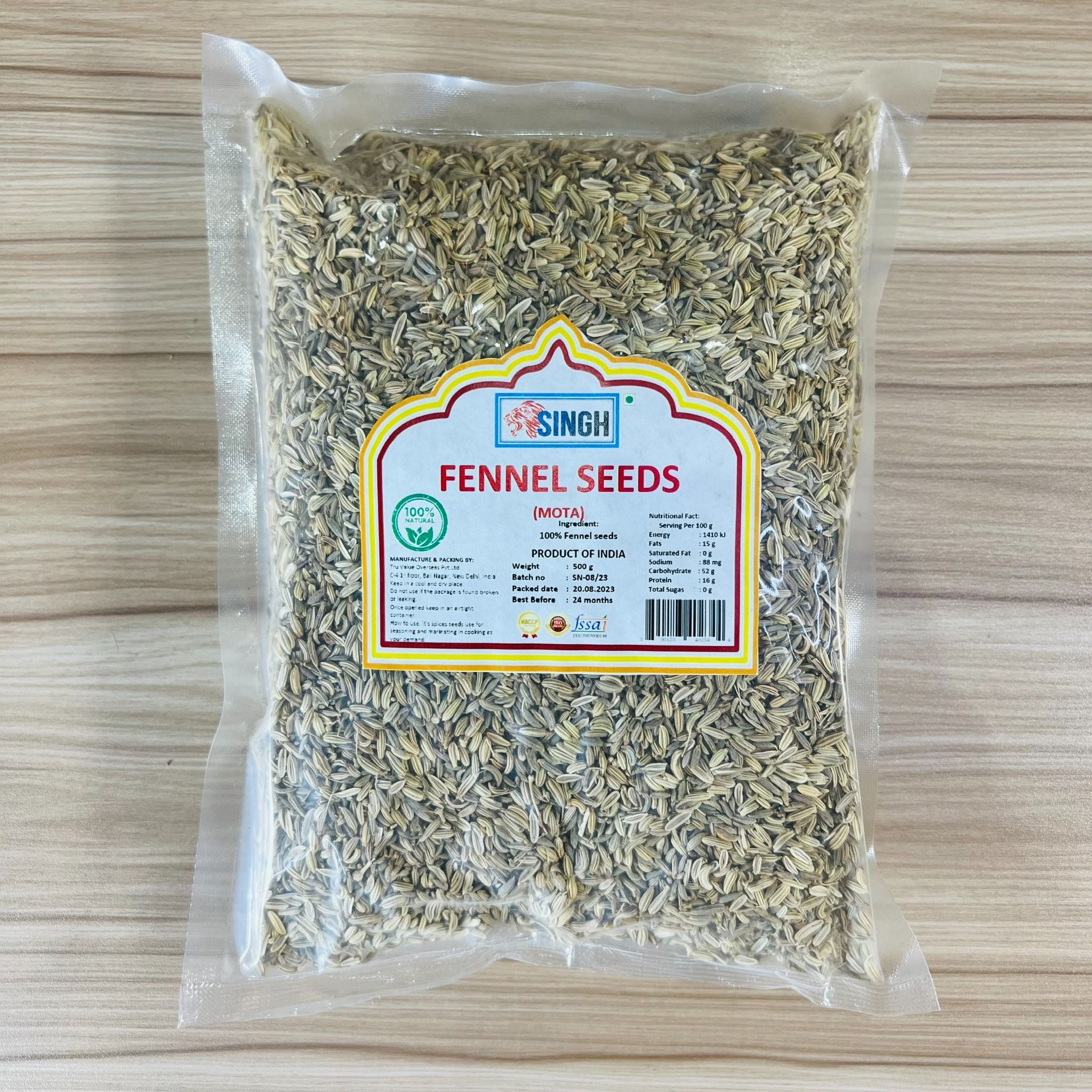 hat tieu hoi an do fennel seed 500gr