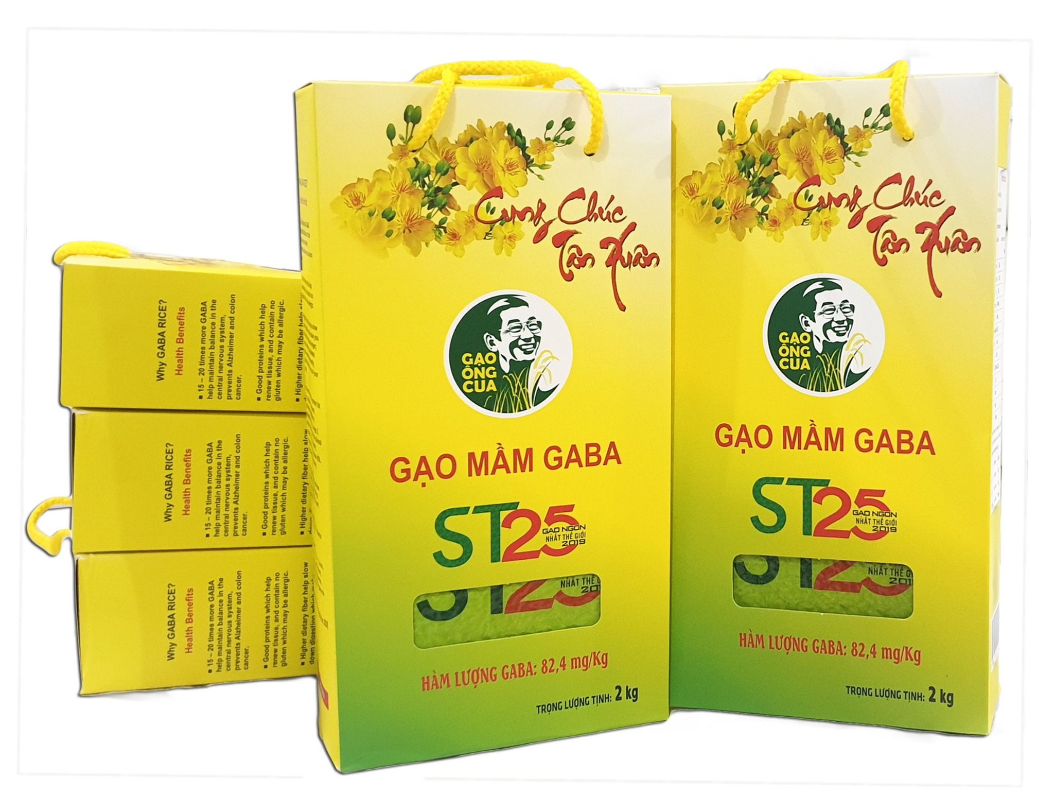 gao mam gaba st25 gao mam ong cua cho nguoi tieu duong 2 kg