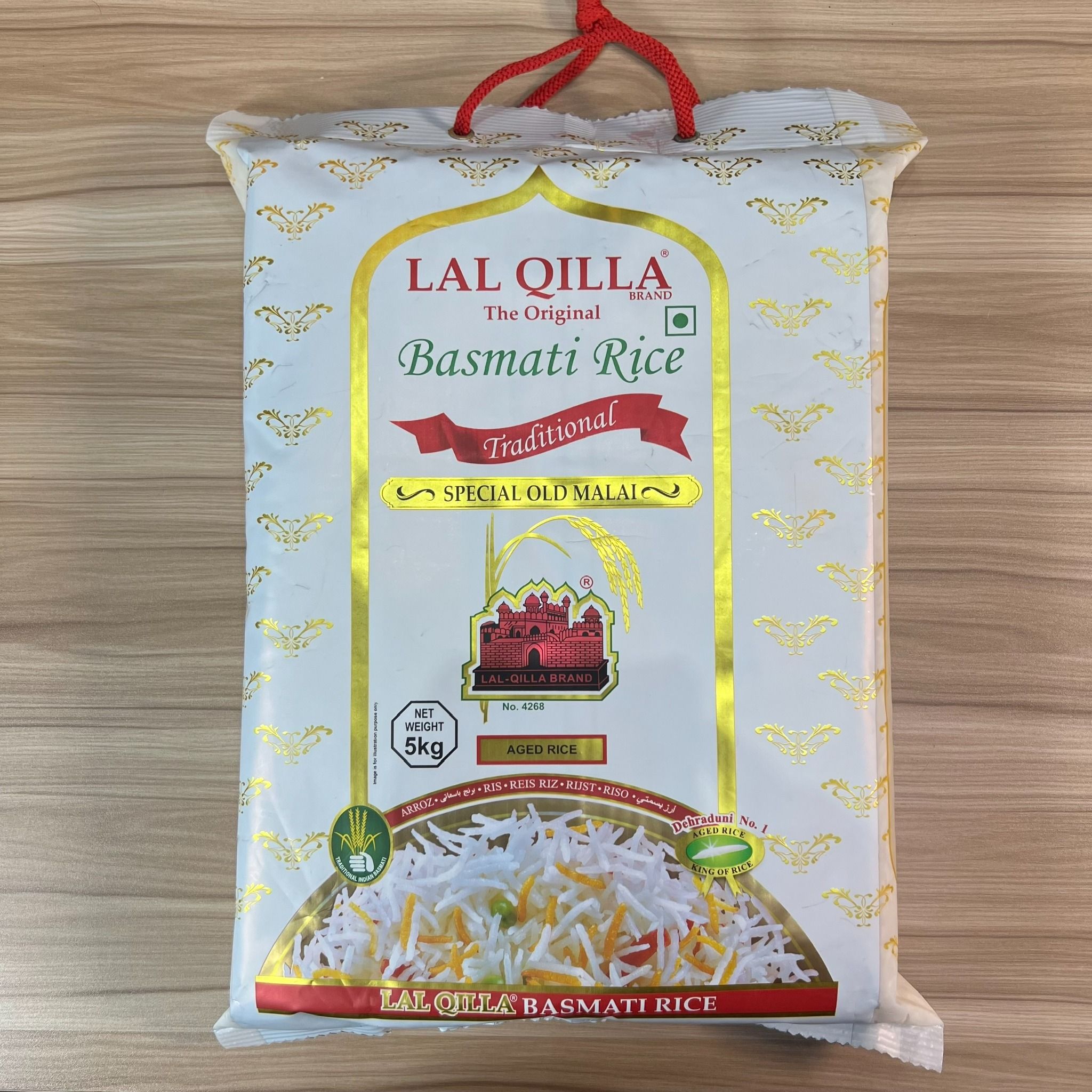 gao hat dai truyen thong an do lal qilla traditional basmati rice phu hop nguoi tieu duong giam can 5kg