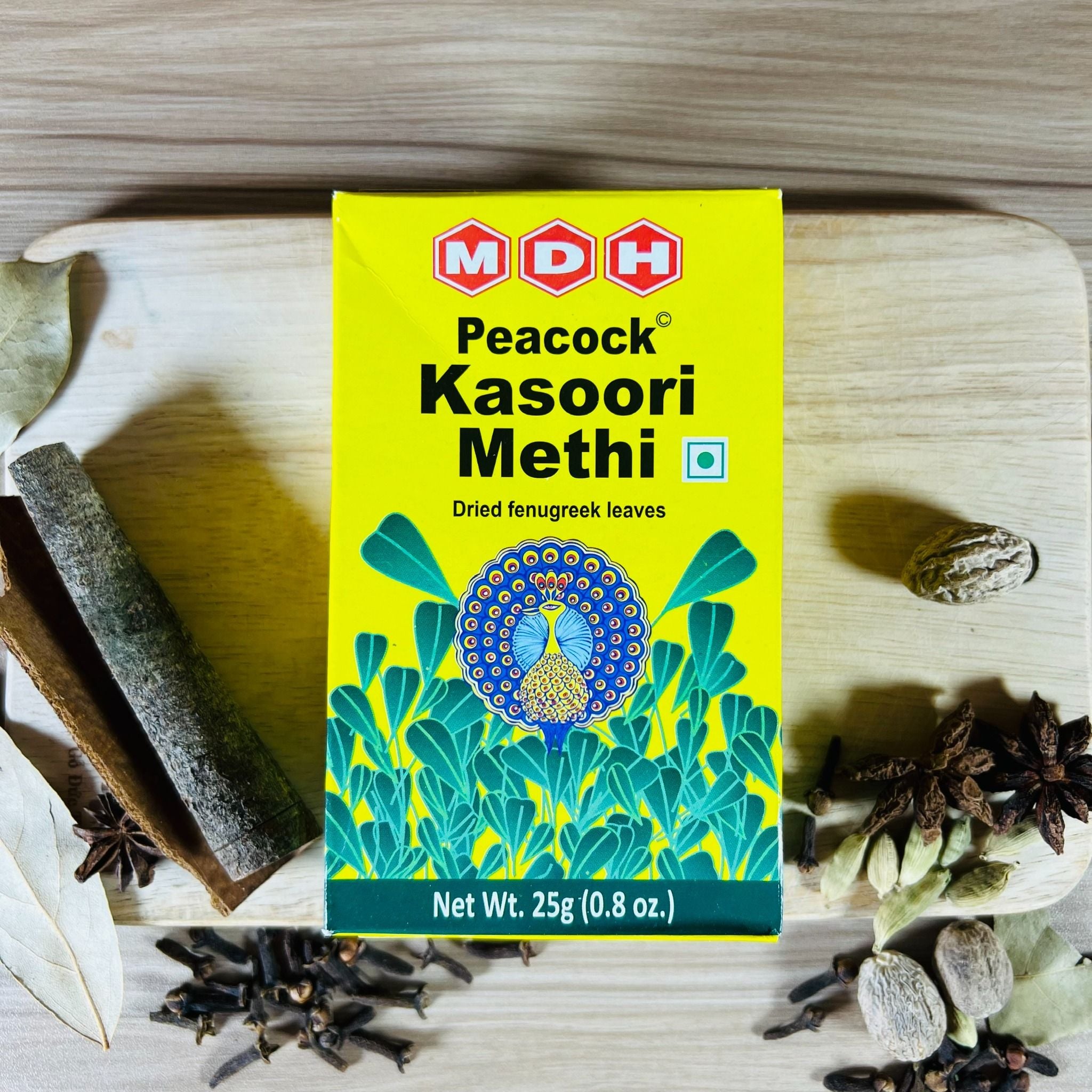 la co ca ri methi mdh kosoori methi dried fenugreek leaves 25gr