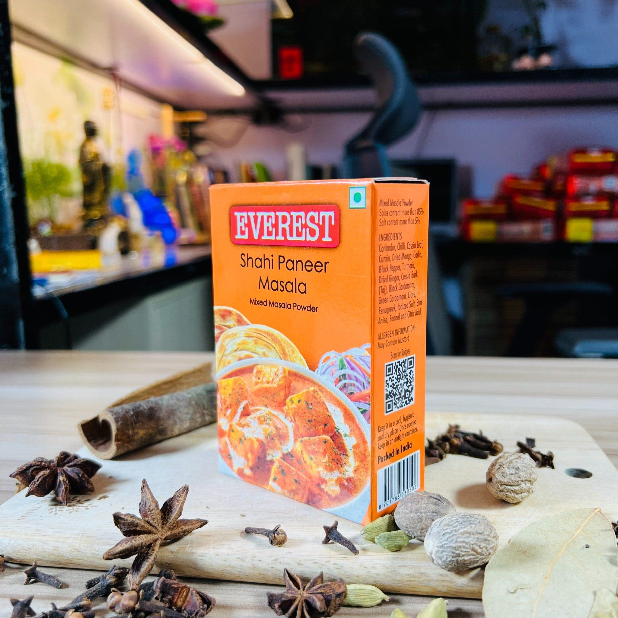 bot gia vi ca ri pho mai an do everest shahi paneer masala 50gr