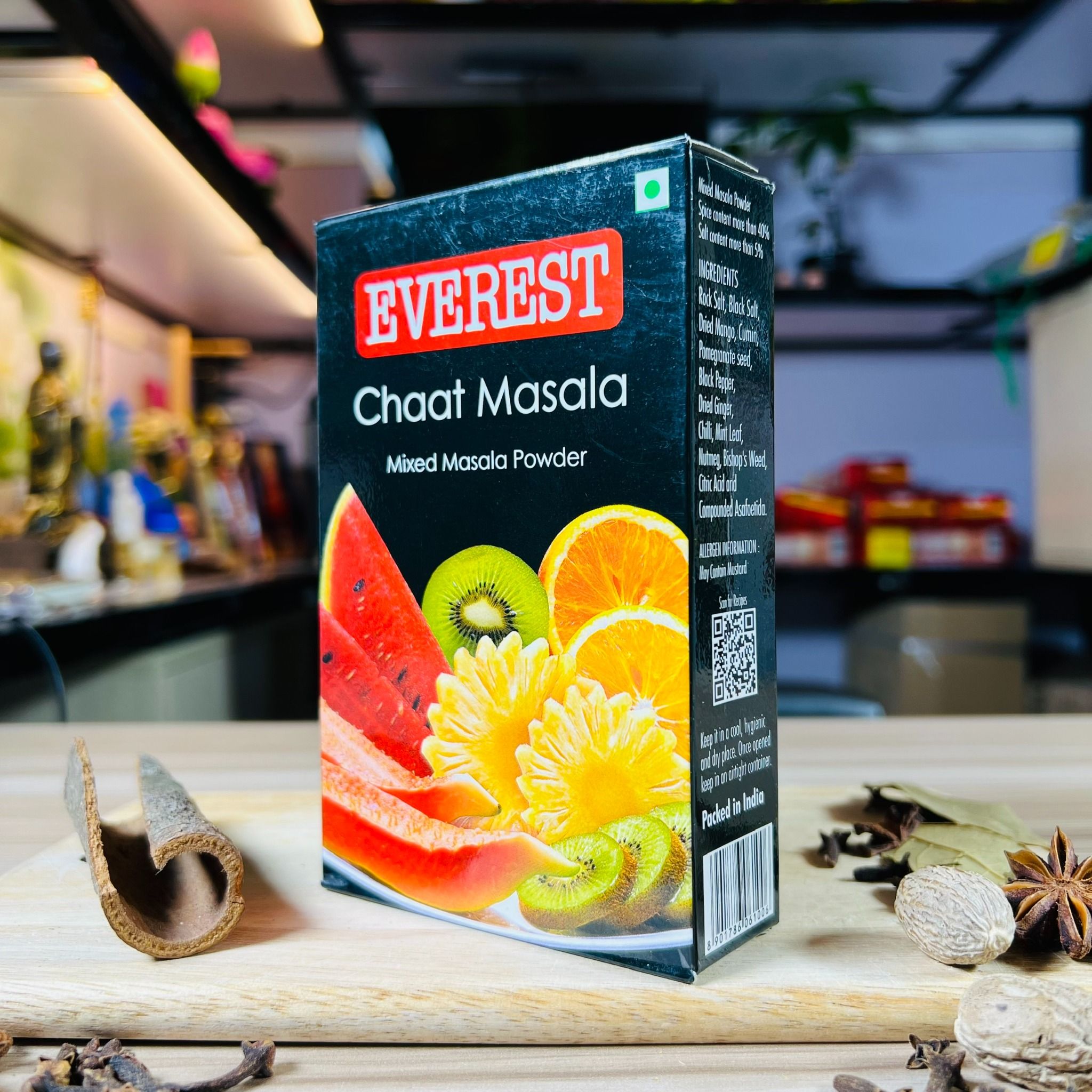bot gia vi luu xoai an do everest chaat masala 100gr