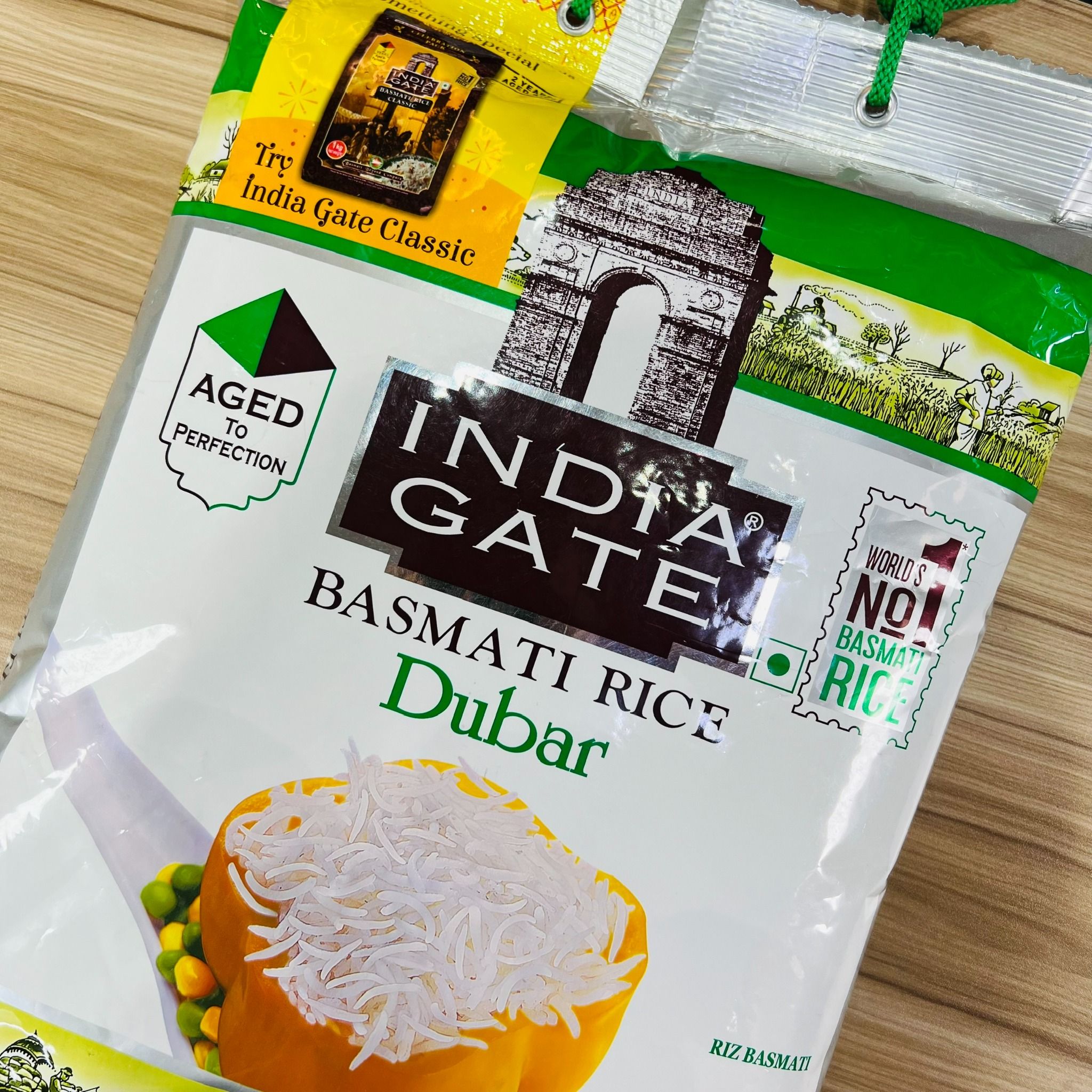 gao hat dai an do india gate dubar basmati rice phu hop nguoi tieu duong giam can 5kg