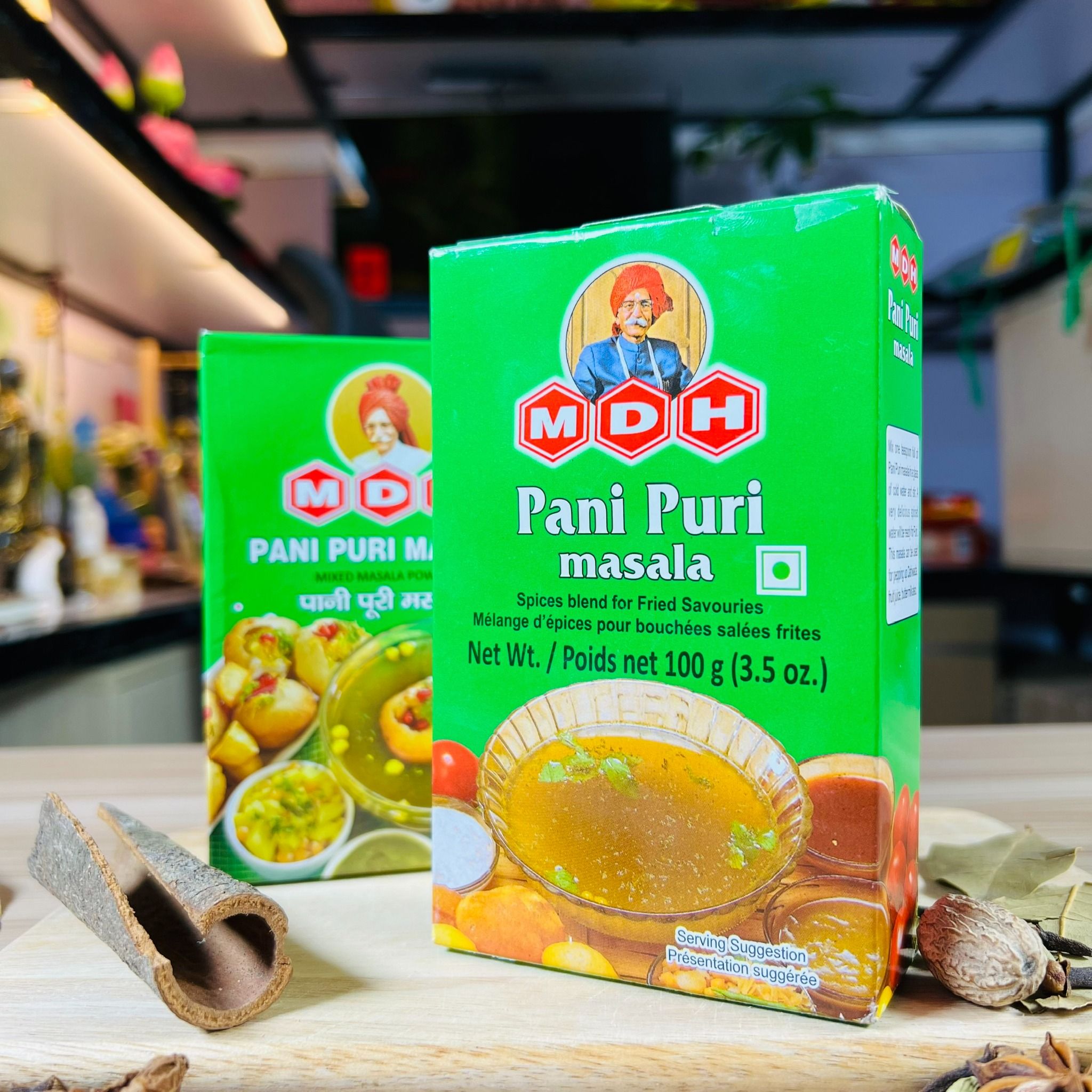 bot gia vi banh phong an do mdh pani puri masala for dried savouries 100gr