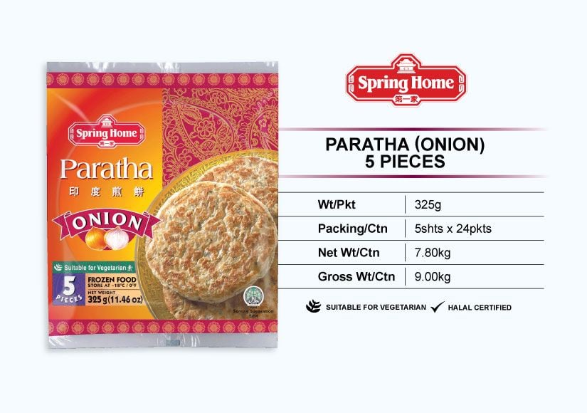 banh paratha vi hanh spring home roti paratha onion 325gr goi