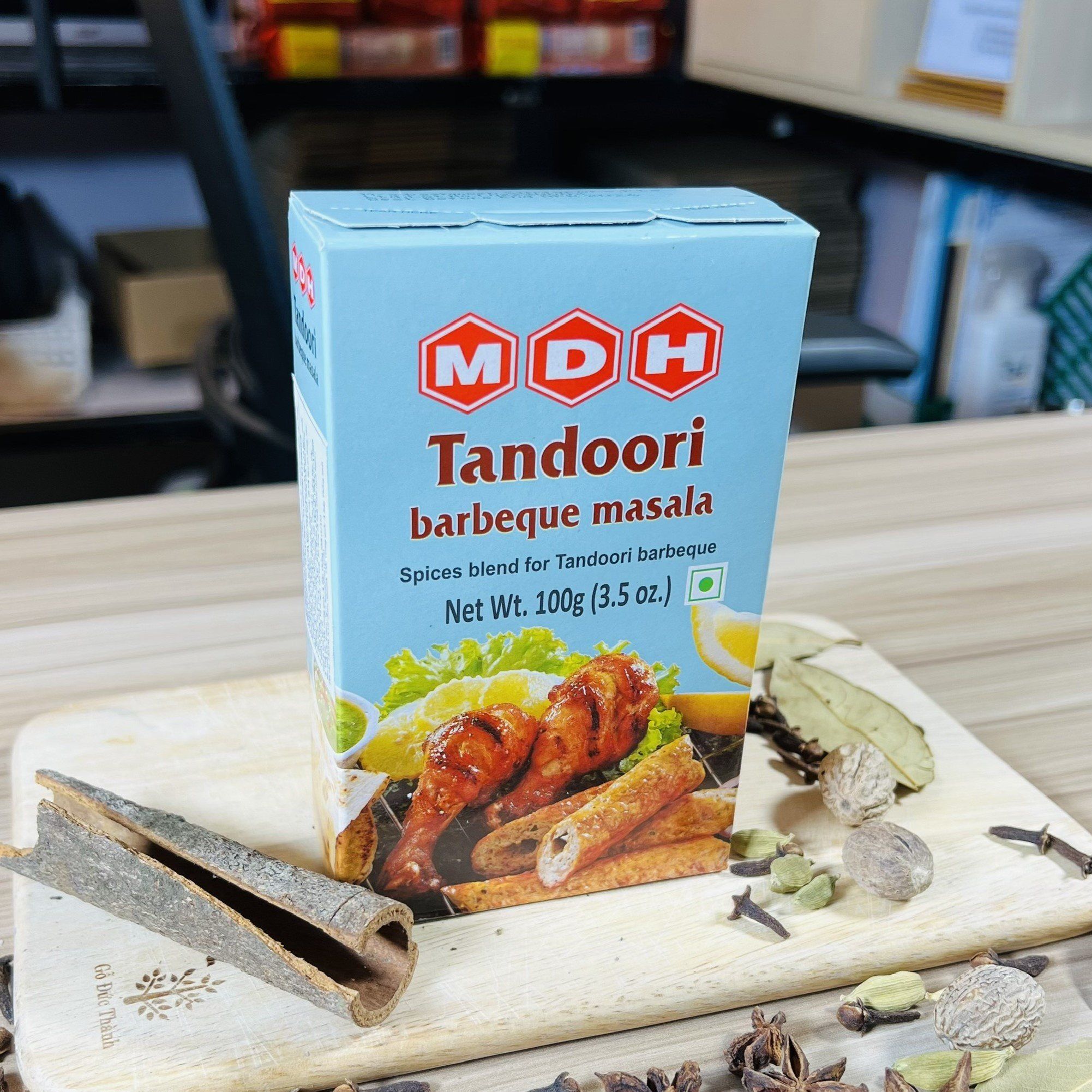 bot gia vi nuong an do mdh tandoori barbeque masala100gr