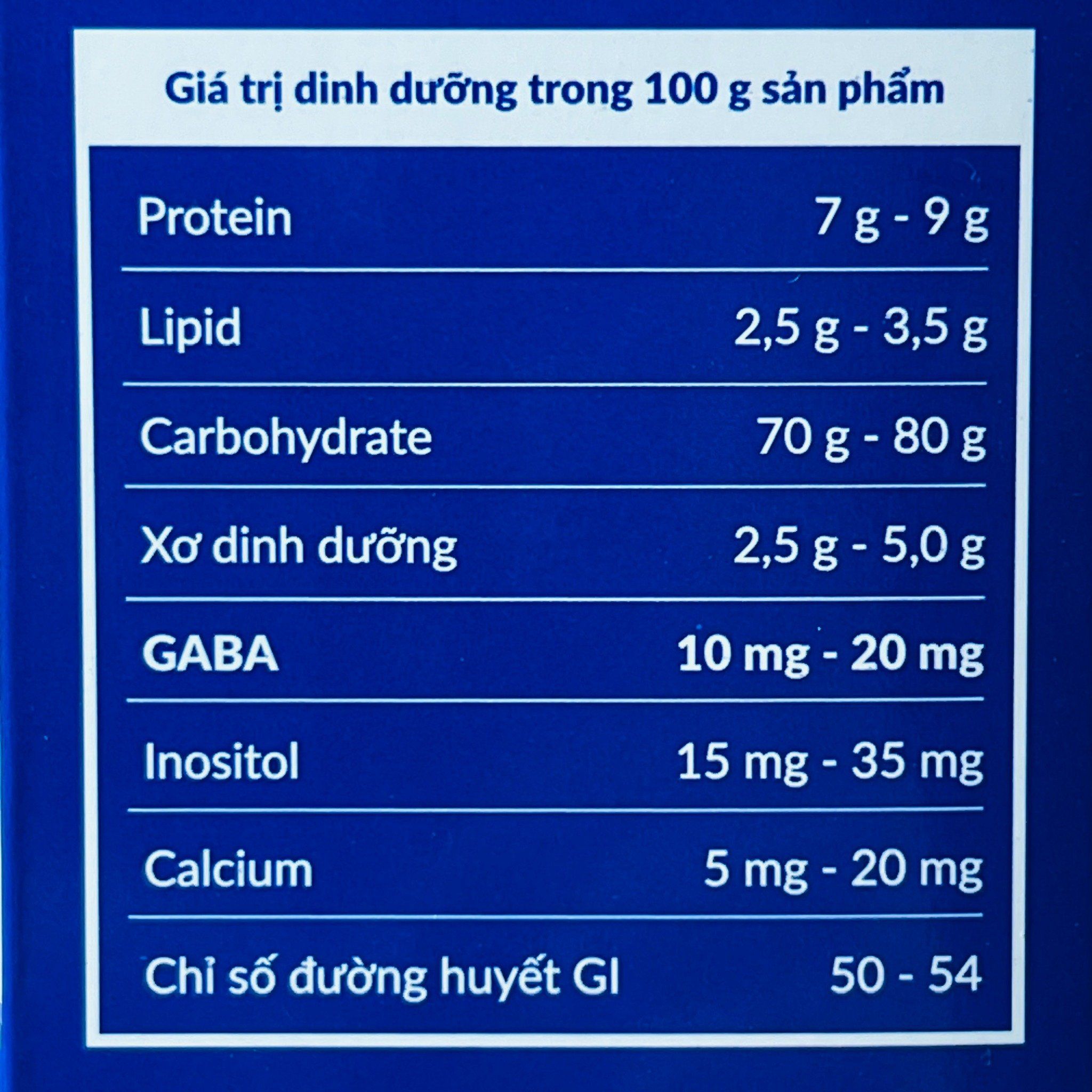 bo dung thu gao mam tieu duong vibigaba 2 loai 2kg