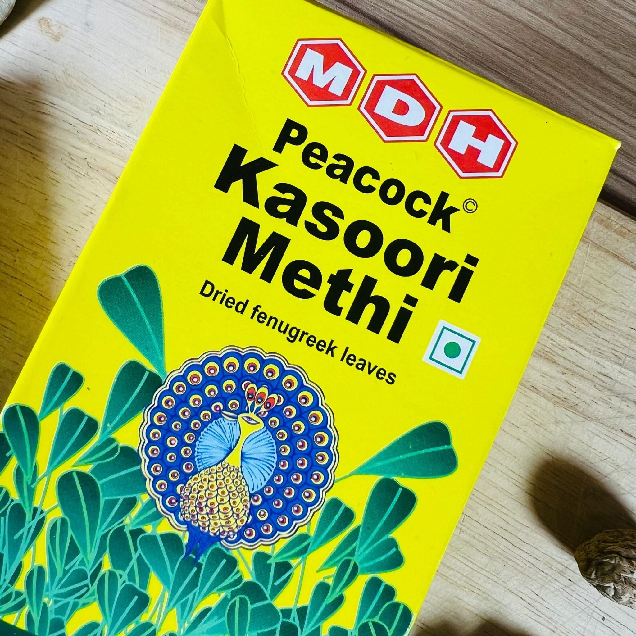 la co ca ri methi mdh kosoori methi dried fenugreek leaves 25gr