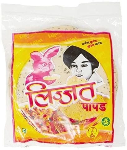 banh trang papad lijiat punjabi masala papad 200gr