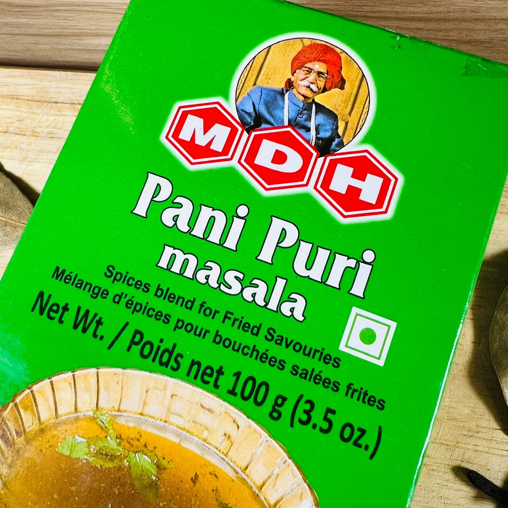 bot gia vi banh phong an do mdh pani puri masala for dried savouries 100gr