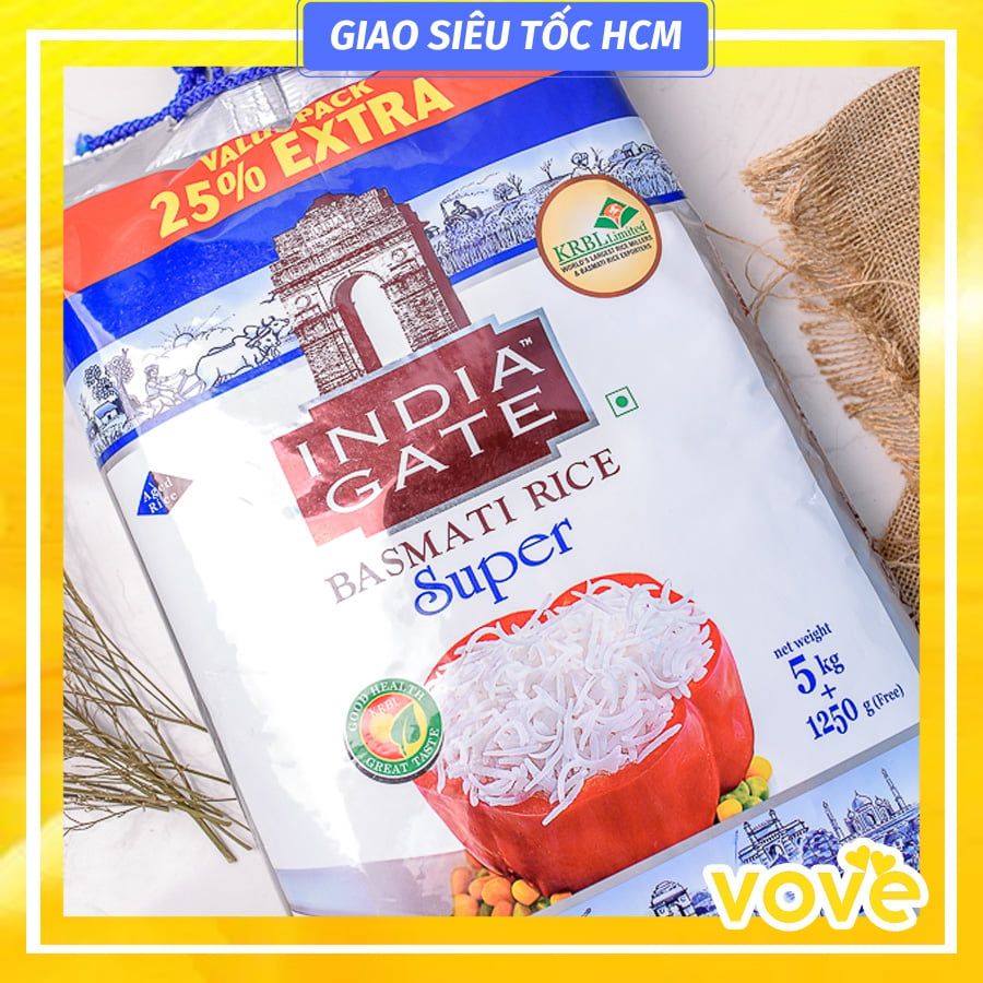 gao an do india gate basmati rice super 1kg