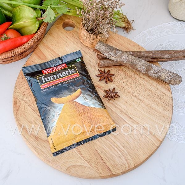 bot nghe an do everest tumeric powder 100gr