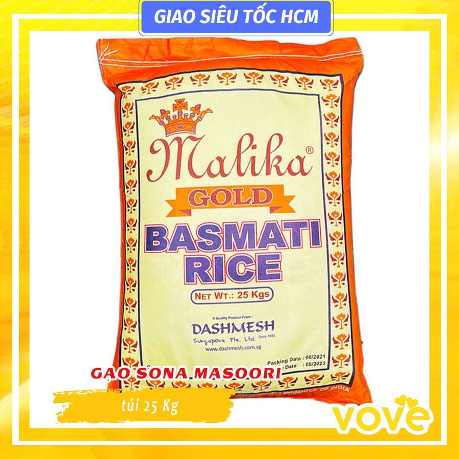 gao an do malika basmati rice 25kg