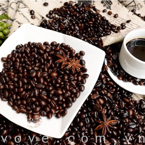hat ca phe culi rang moc pha may culi coffee