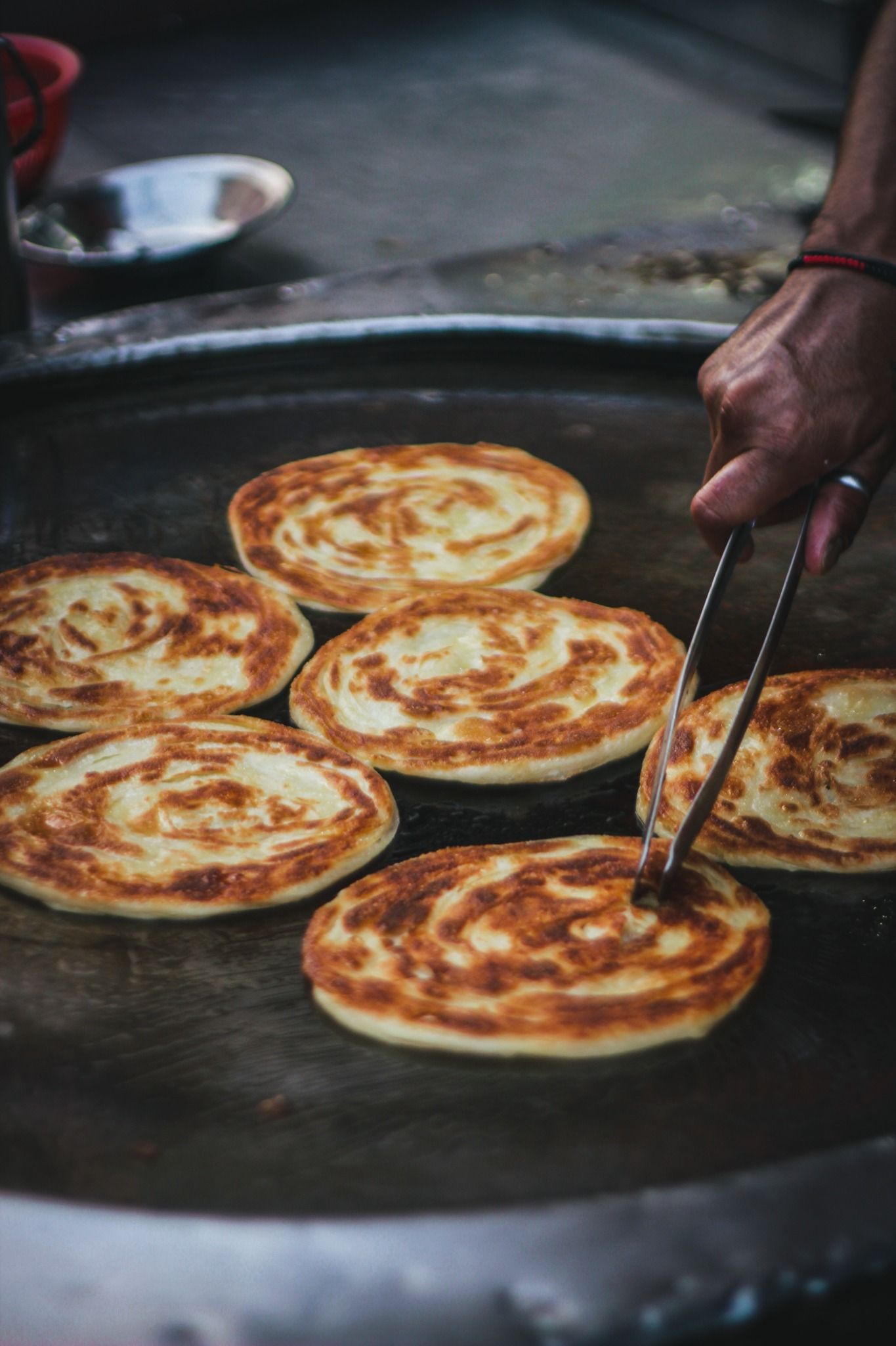 banh paratha vi hanh spring home roti paratha onion 325gr goi