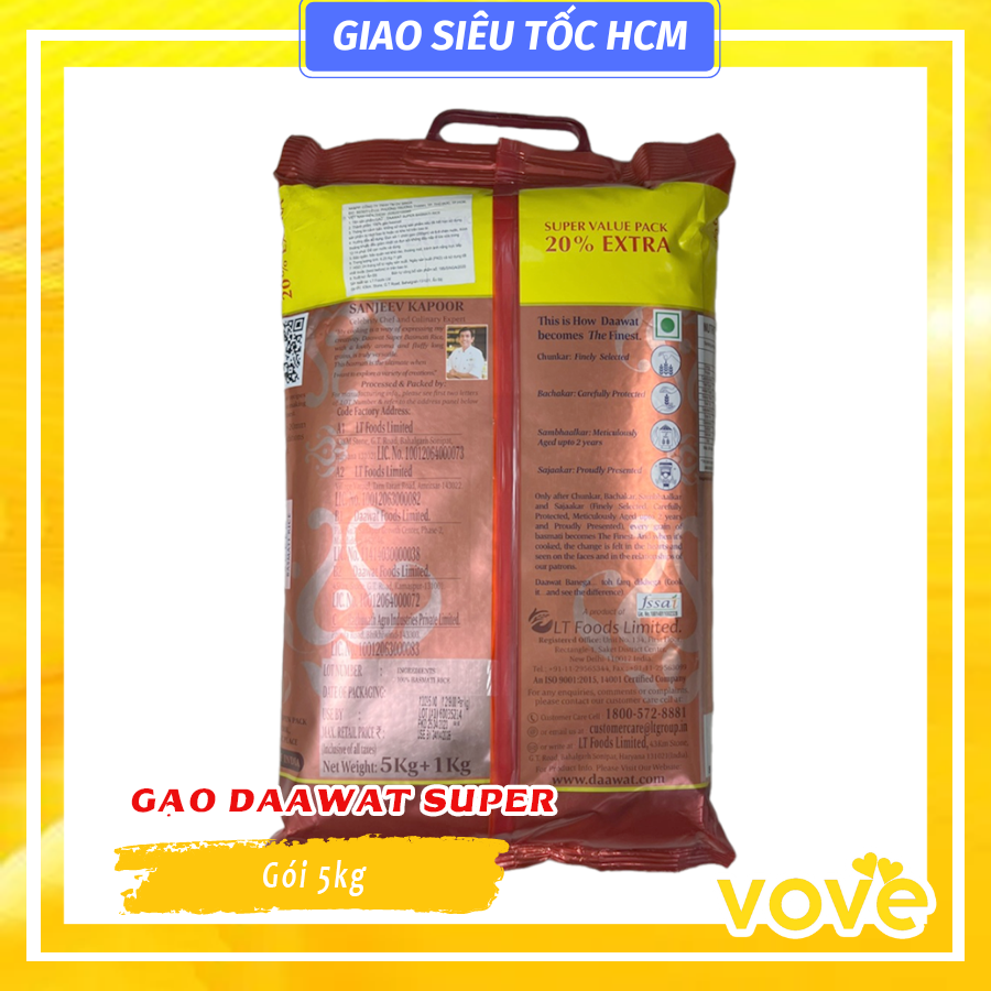 gao an do daawat super basmati rice 5kg