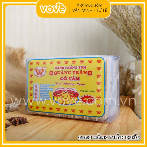 Bánh phồng tôm quãng trân 50% tôm