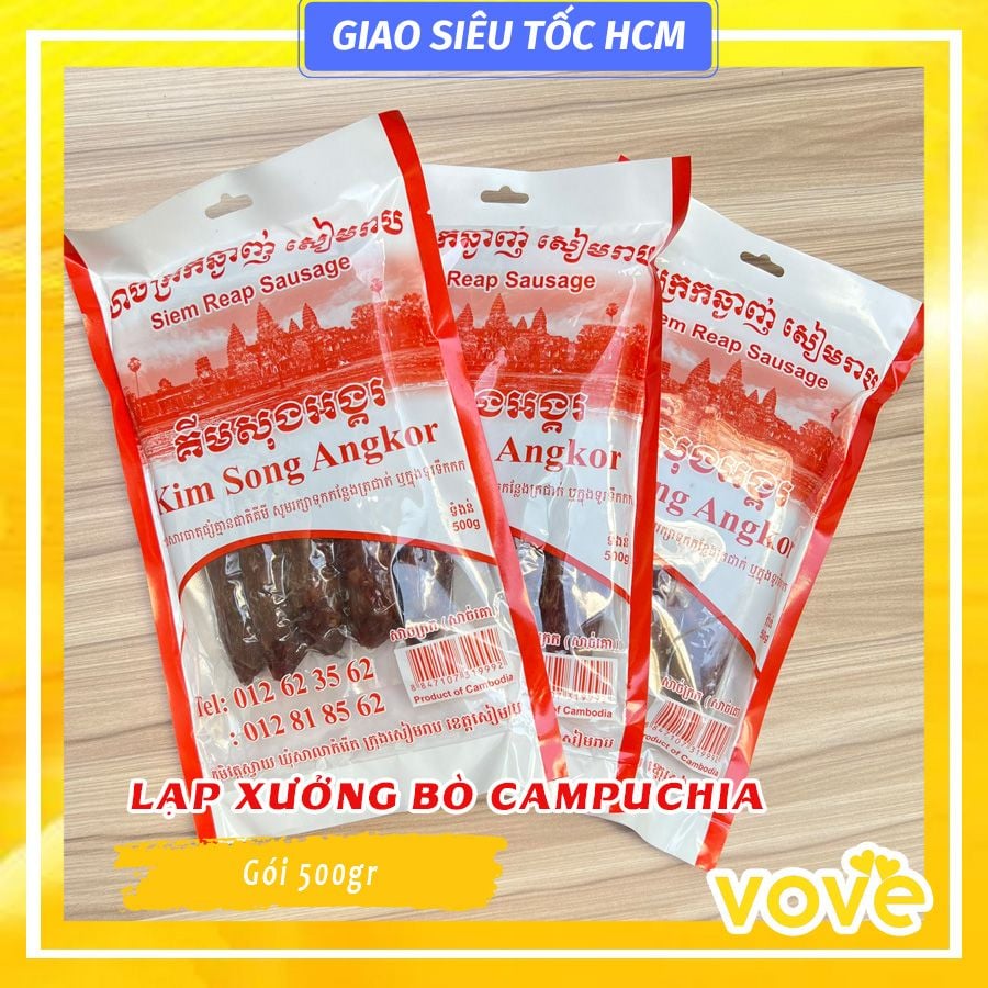 lap xuong bo siem riep hieu kim song angkor 500gr