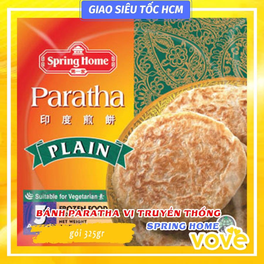 banh paratha vi truyen thong spring home roti paratha plain 325gr goi