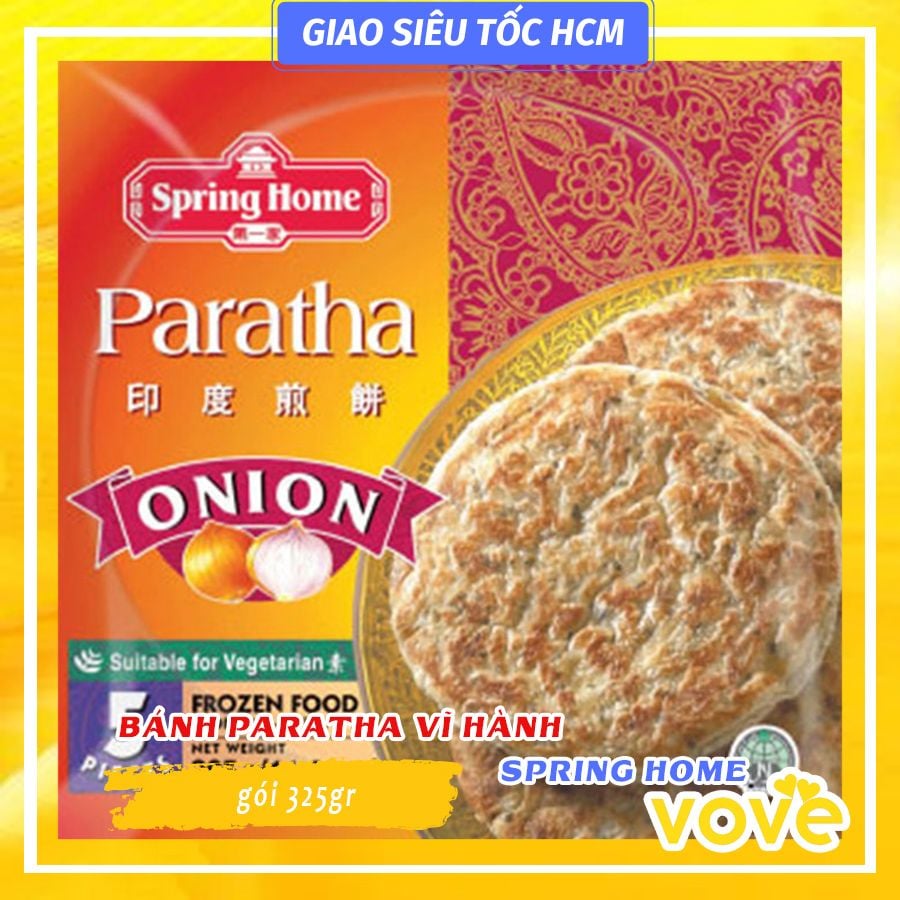banh paratha vi hanh spring home roti paratha onion 325gr goi