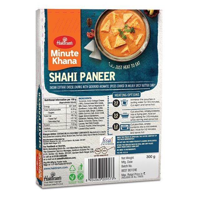 sup pho mai ca chua an lien an do yumkeenz shahi paneer 300gr