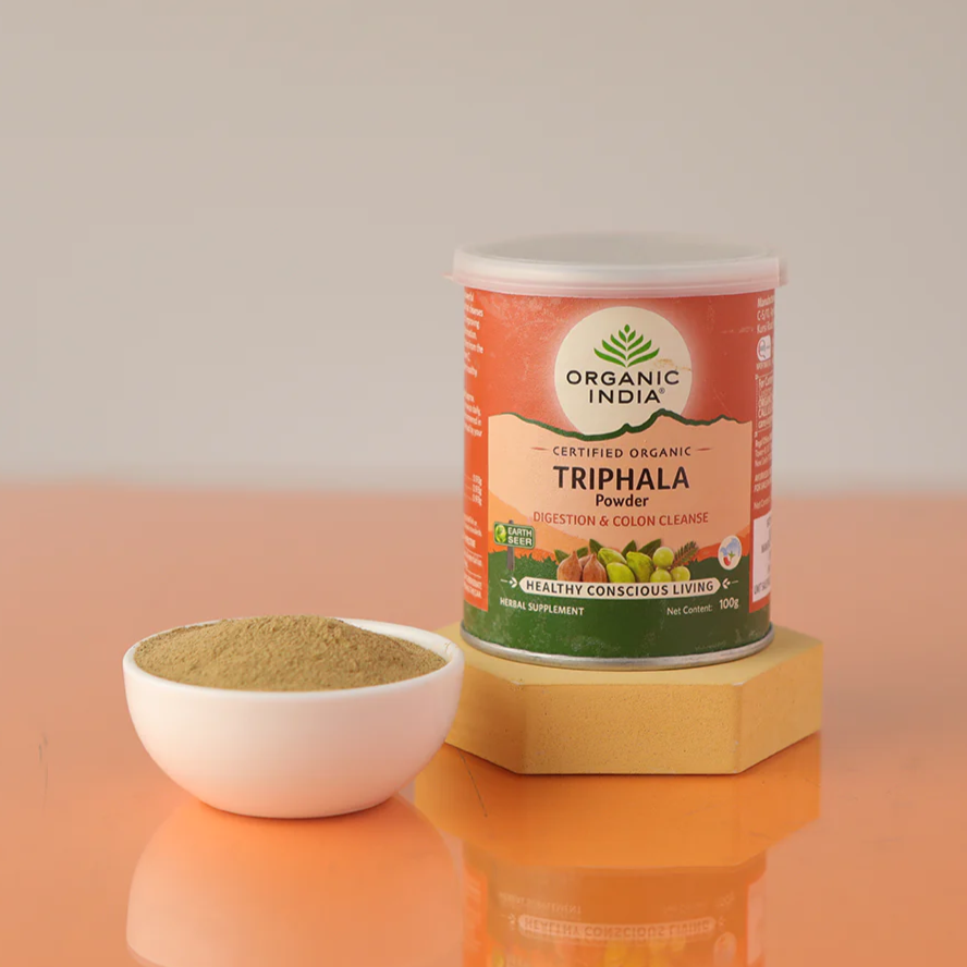 bot triphala huu co an do india organic triphala powder 100gr