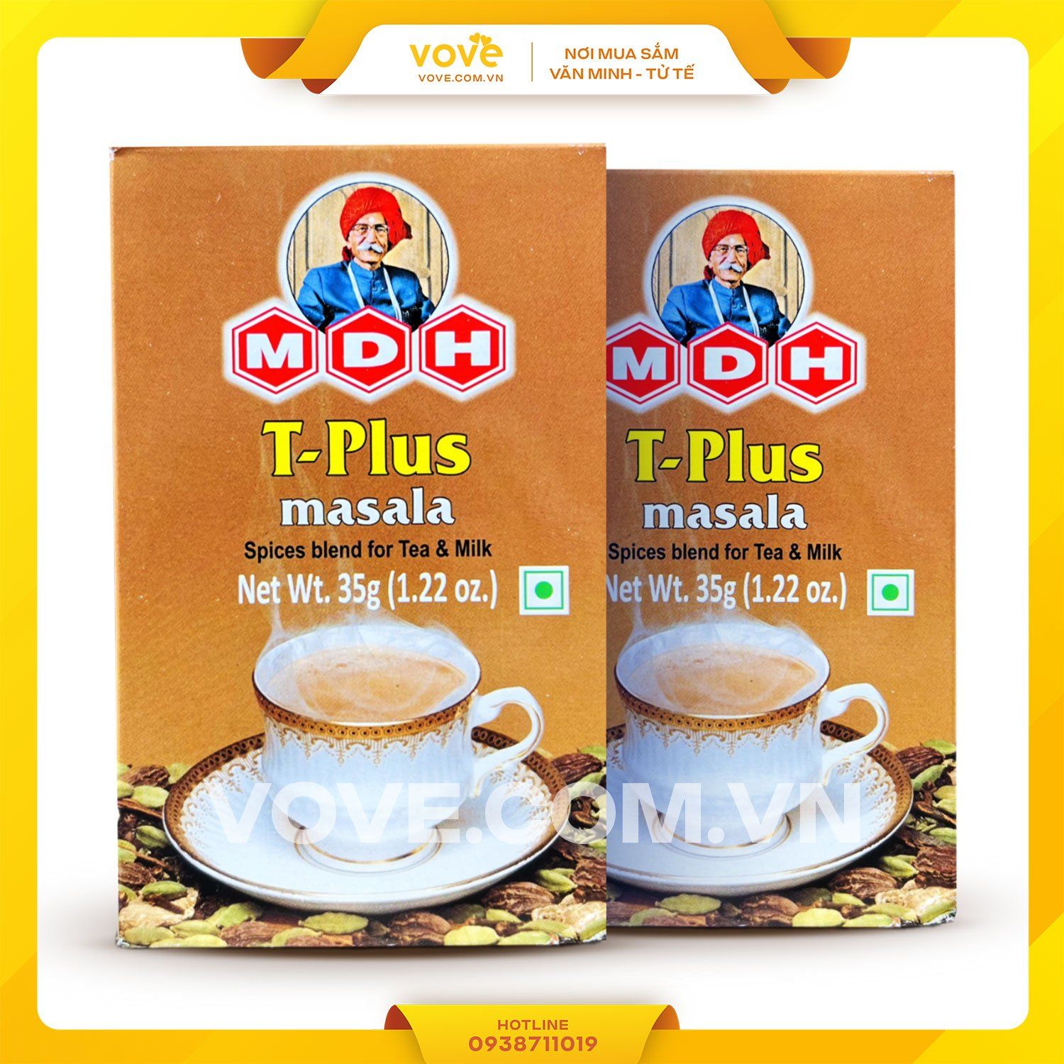 bot gia vi lam tra sua an do mdh t plus masala 35gr