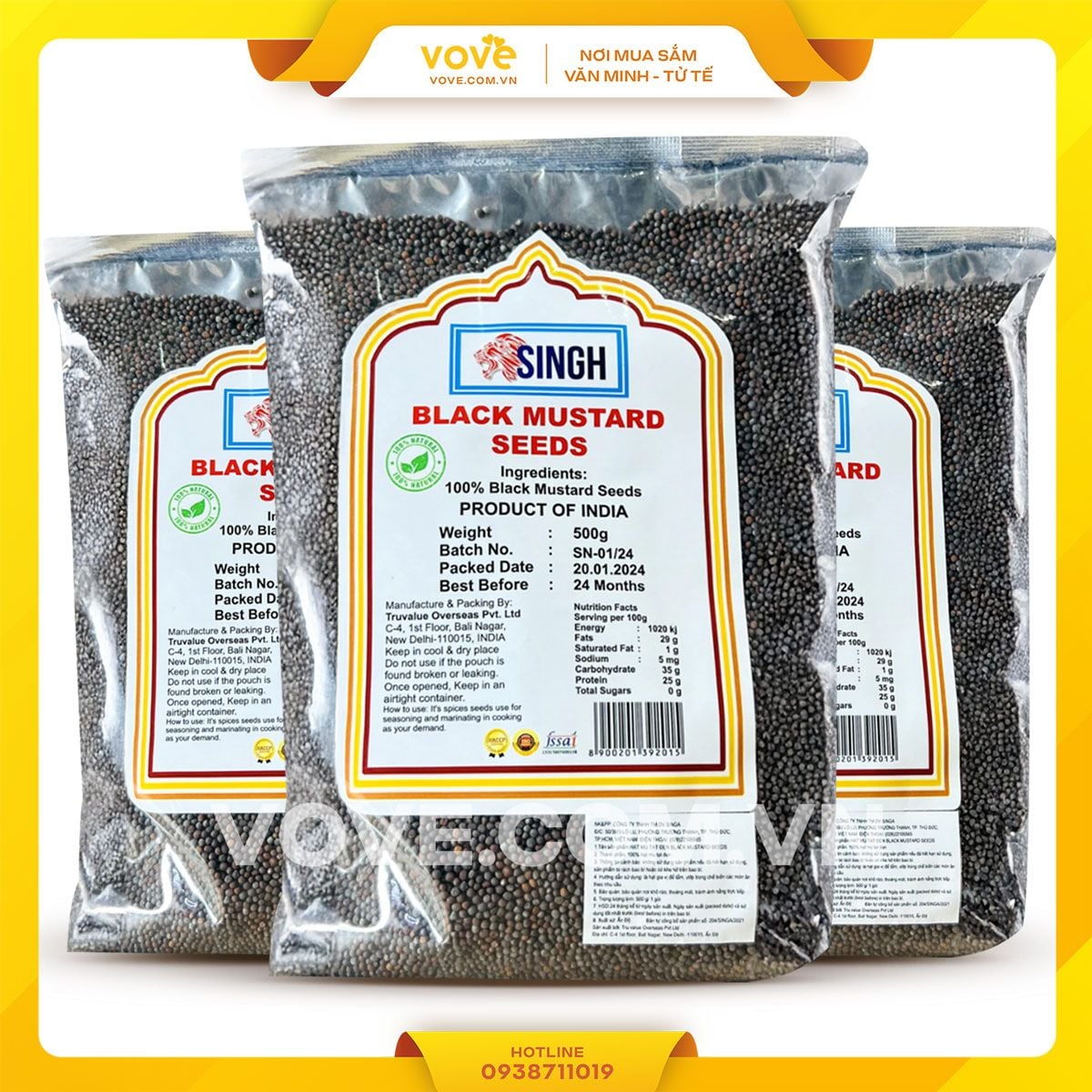 hat mu tat den an do black mustard seed