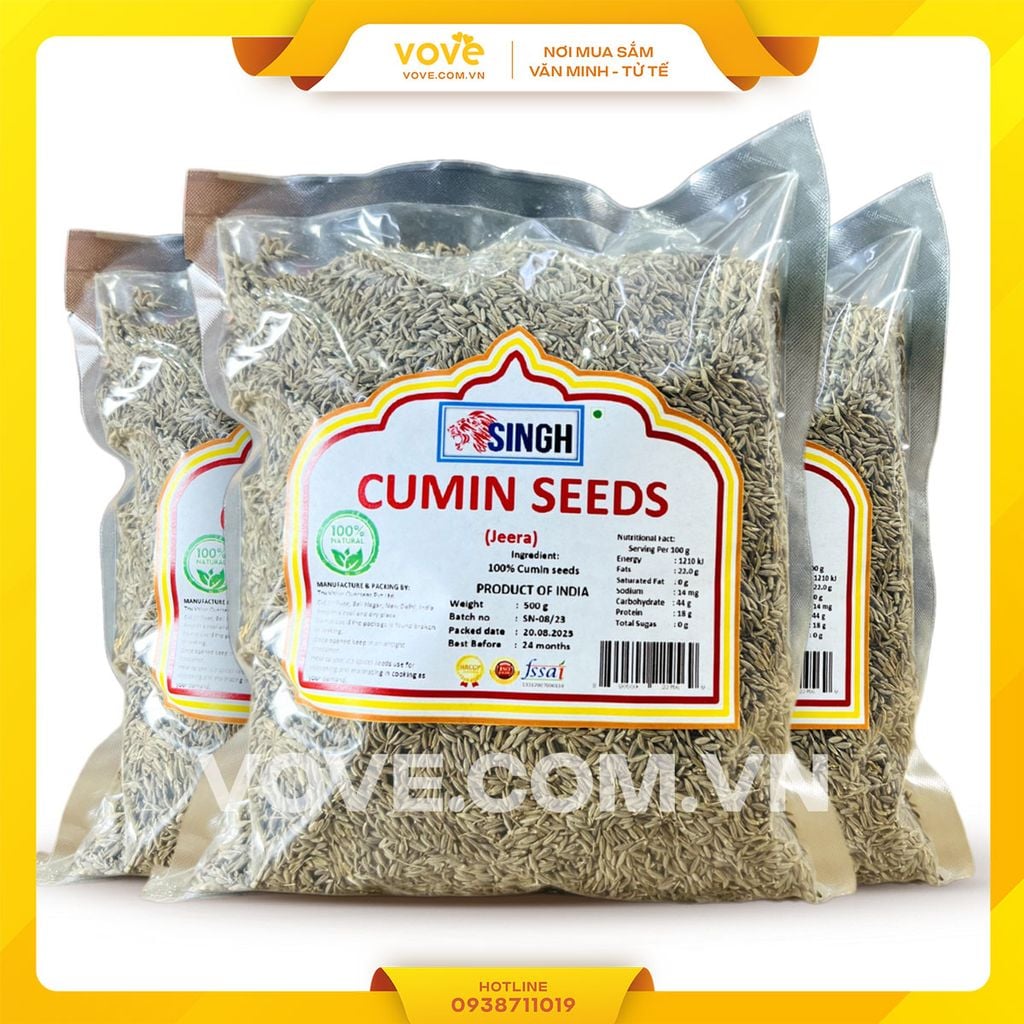 Hạt thì là Ấn Độ Cumin Whole Seed 100gr