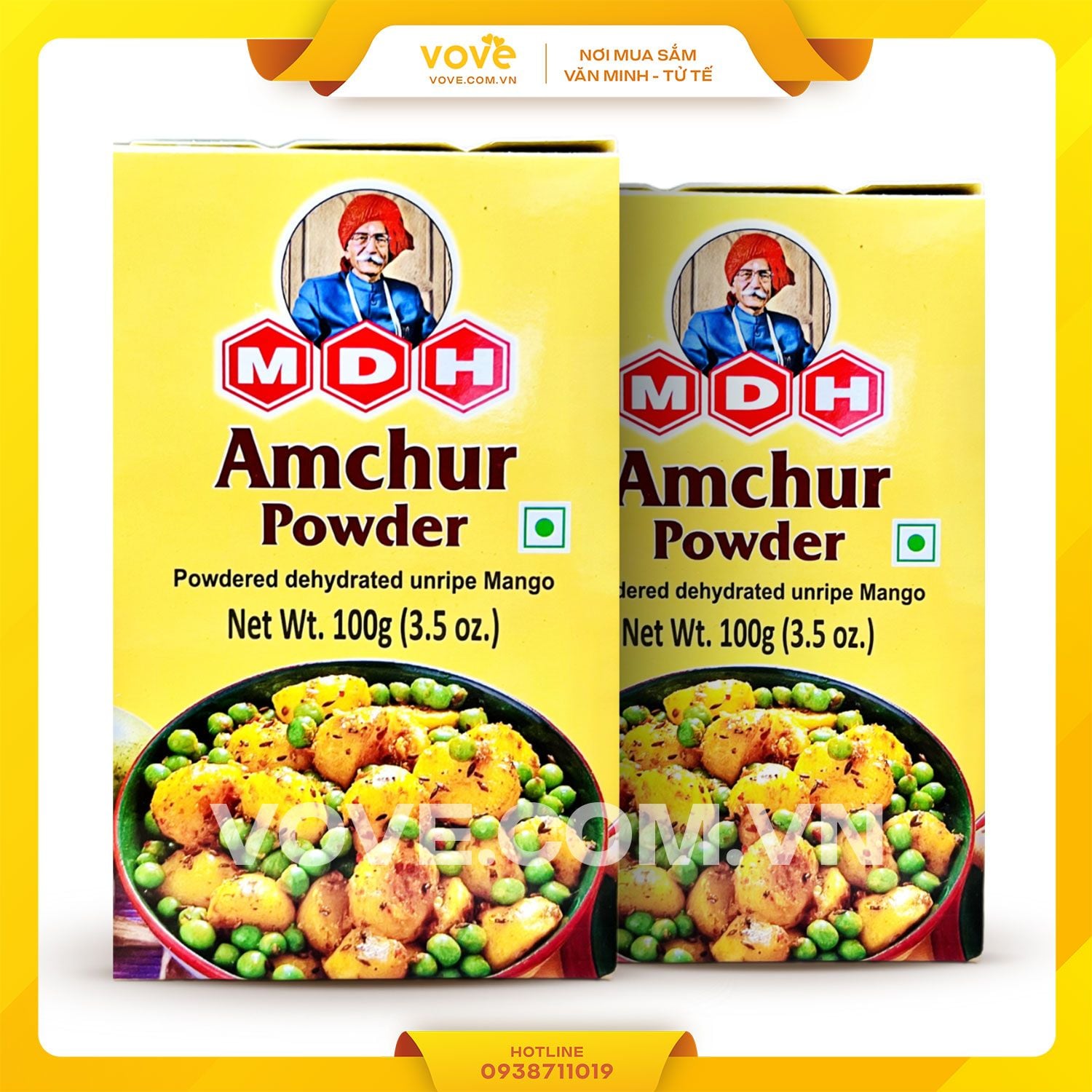 bot xoai an do mdh amchur powder 100gr