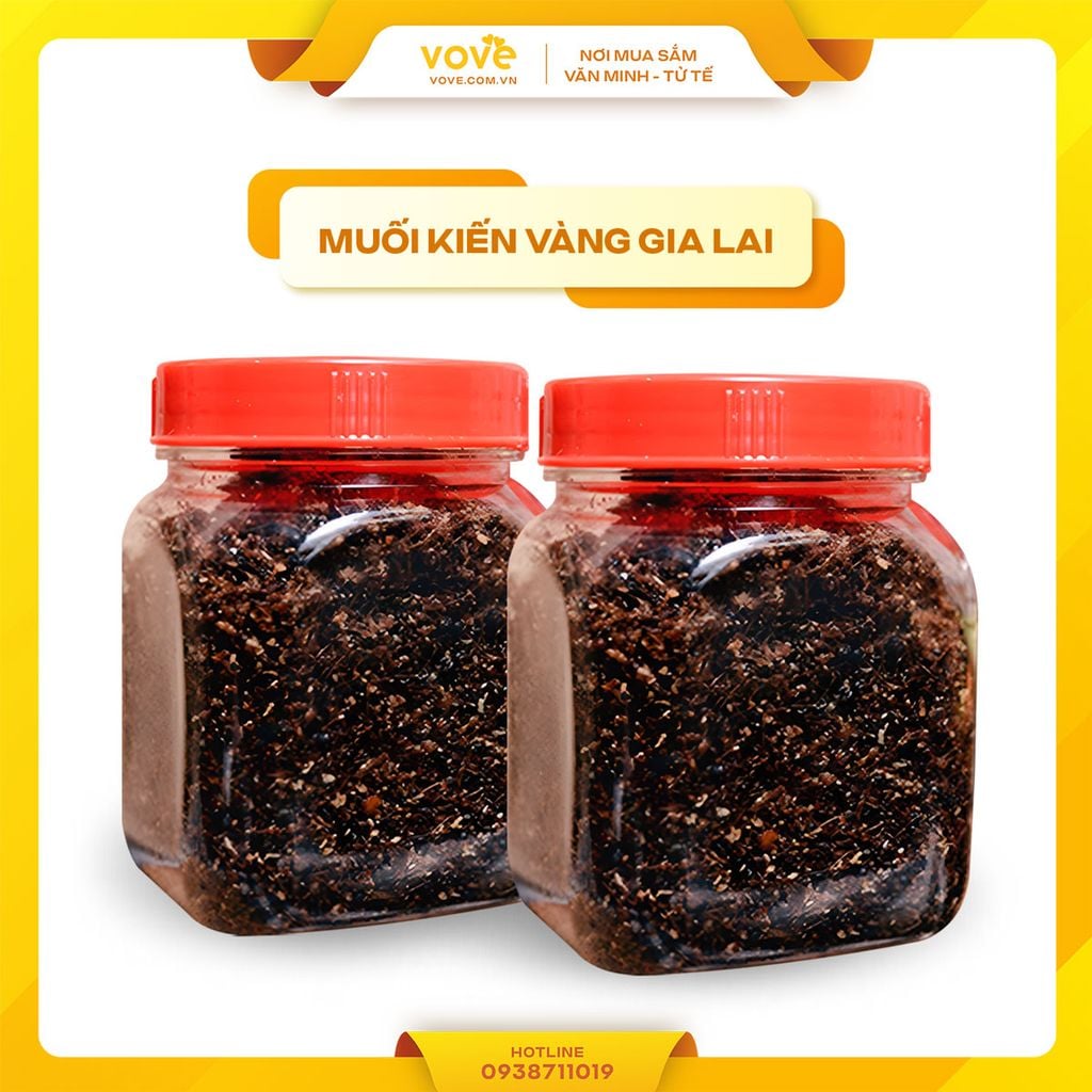 Muối Kiến Vàng Gia Lai 50gr