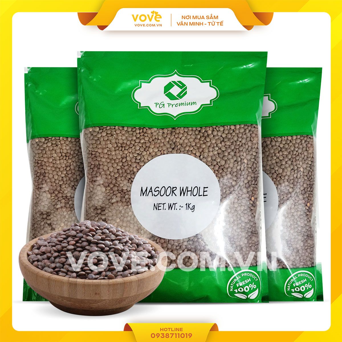 dau lang nau pg brown masoor lentil masoor whole 1 kg
