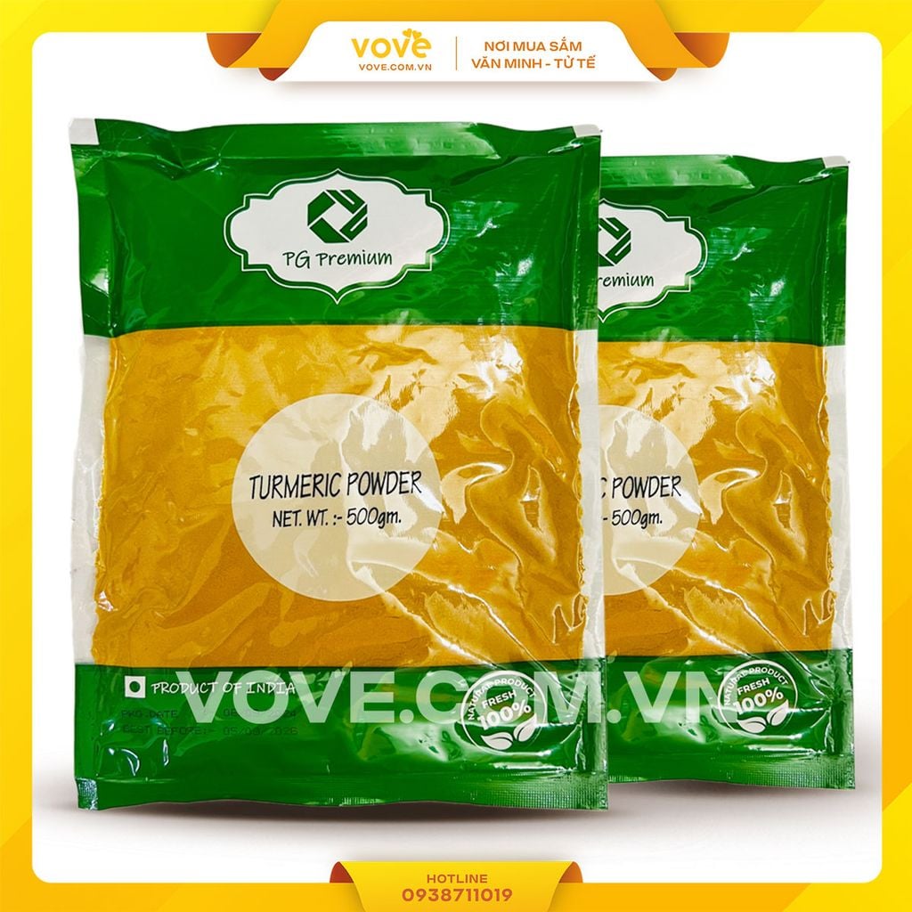 Bột Nghệ Ấn Độ/ PG Tumeric Powder 500gr