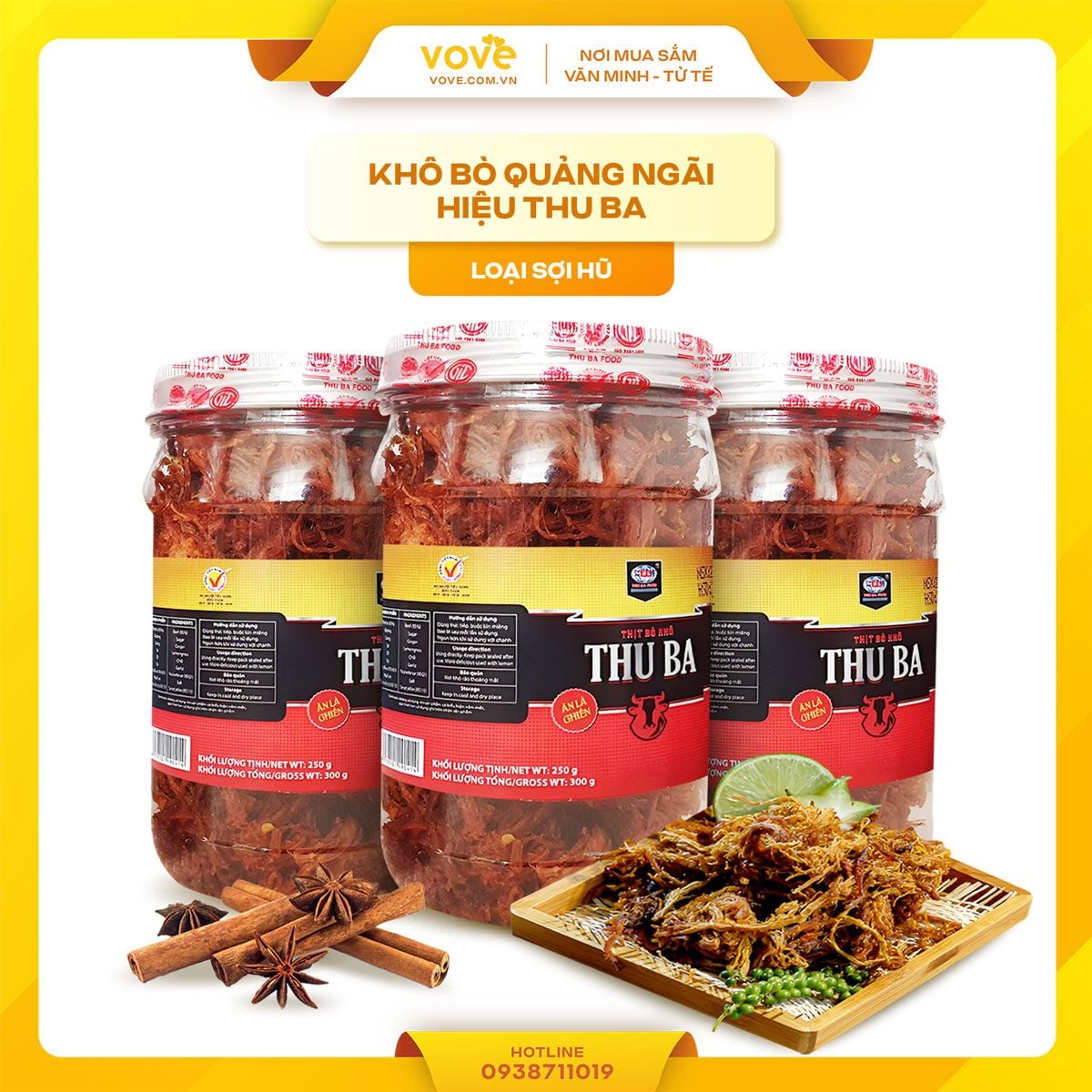 kho bo quang ngai hieu thu ba loai soi hu 300g