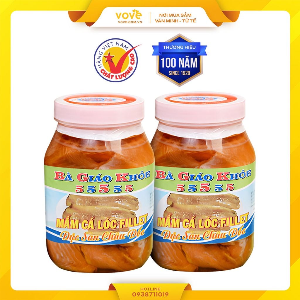 mắm cá lóc file hiệu bà giáo khỏe